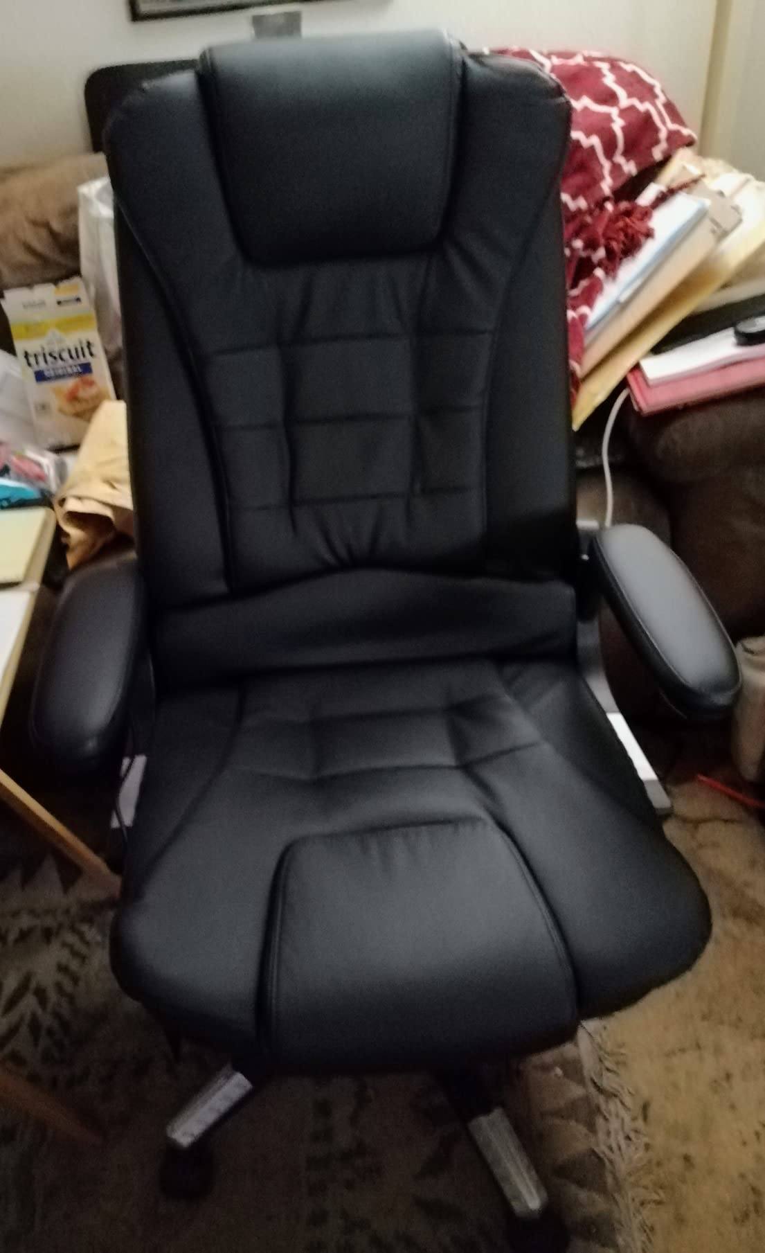 34/mo Finance High Back Executive Office Chair, Massage Office Chair