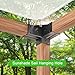 ORIGLE Pergola Brackets - Heavy Duty Pergola Kit(Q235 Steel Anti-Corrosion, 3.6