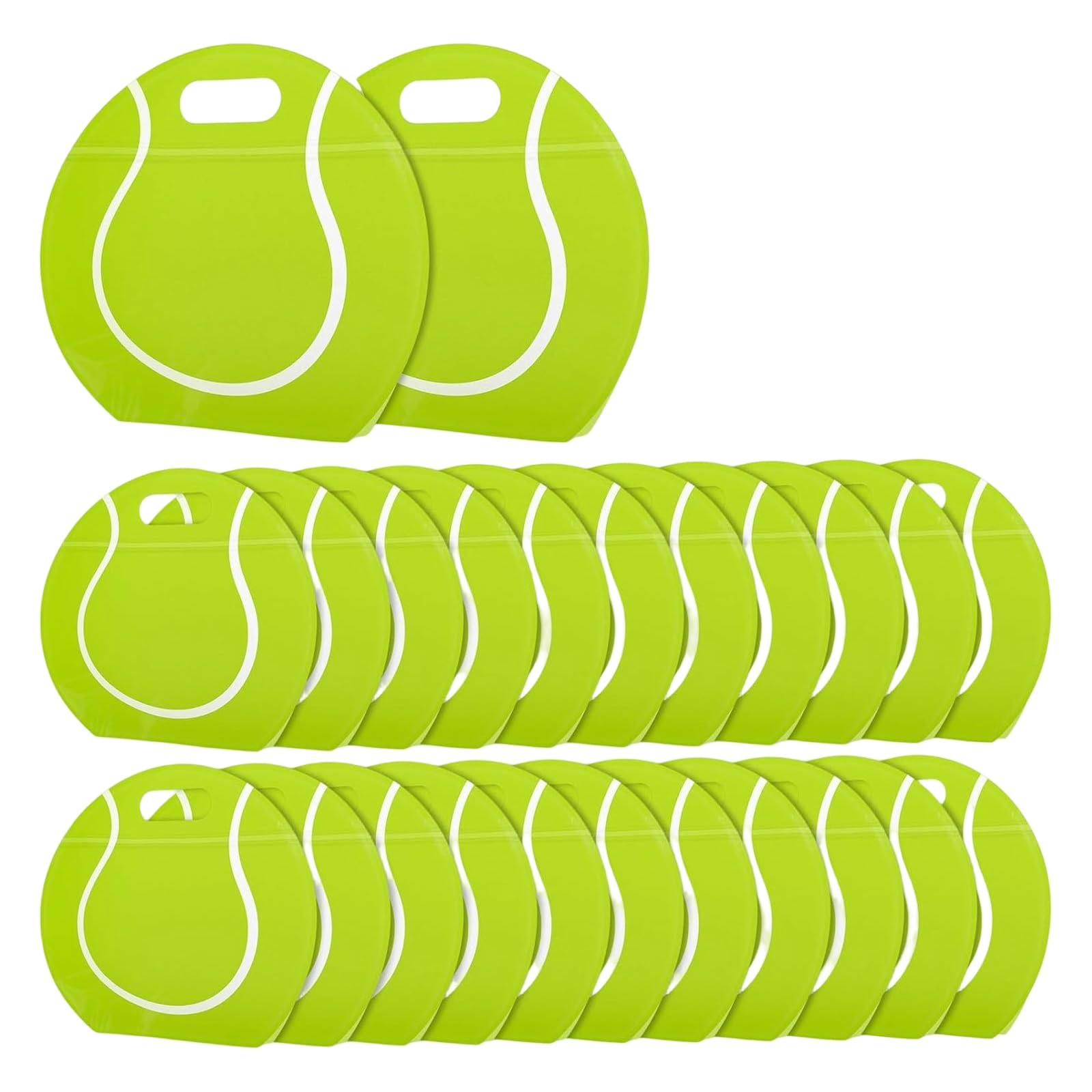 Xinsheinelry 24Pcs Sports Print Handheld Packaging Bags for Small Chocolates Food Grade Pouches