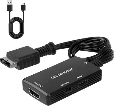 PS2 to Hdmi Converter for Ps2 Ps1 PS One Hdtv 720P/1080P Hdmi
