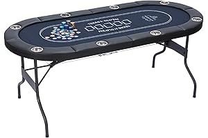 8-Player Foldable Espn Poker Table