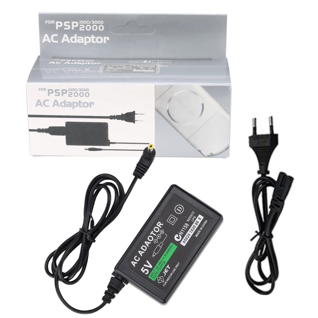 TMG PSP Charger AC Adaptor for 1000,2000,3000 Models 5V,Power Supply for PSP Handheld Game Console-image-39