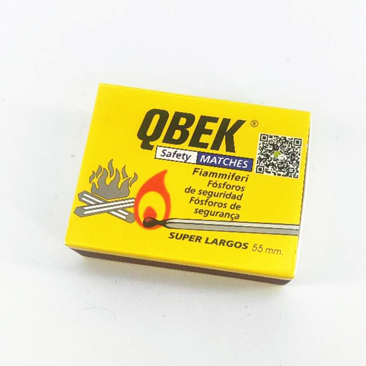 Cerillas para Cocina, 8 Cajas, 800 Unidades, 5,5 cm,Cerilla para Cocina, Barbacoa, Chimenea y Estufa
