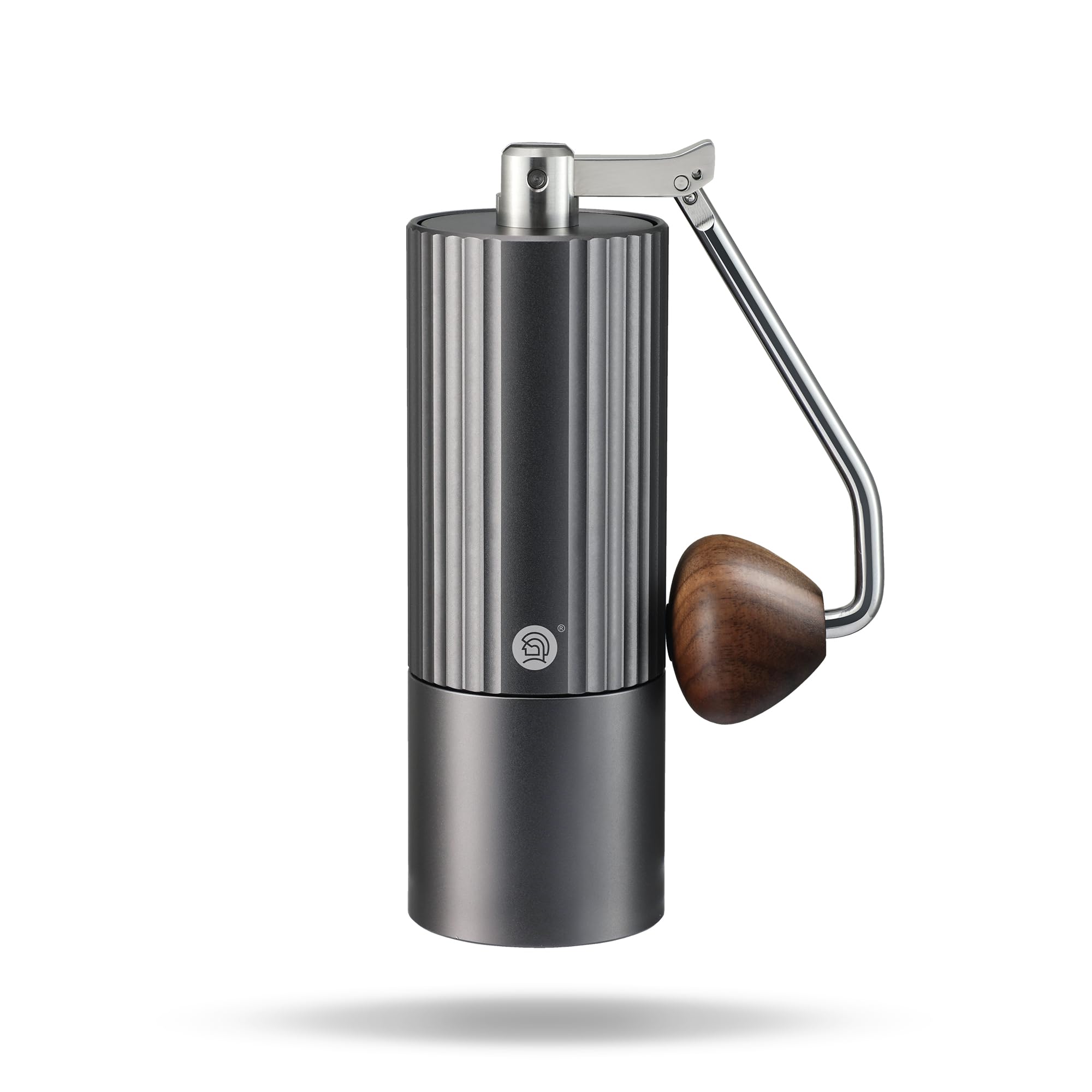 zeroHero Manual Coffee Grinders w/Foldable Handle, Z3 X-FOLD Coffee Grinder Capacity 25g w/ 6-Core CNC Stainless Steel Conical Burr, Internal Adjustable Setting,Double Bearing Positioning,Espresso