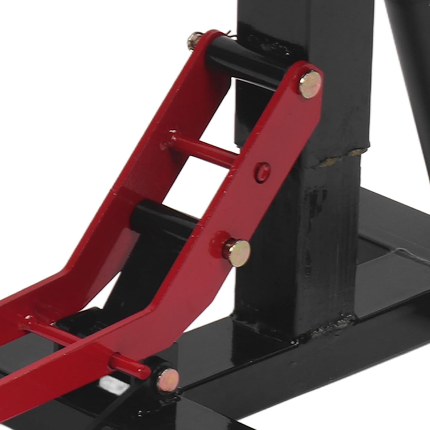 Steel Hydraulic Lift Stand and Height Adjustable Lifting Platform for Off Road Motorcycles and All Terrain Vehicles for Garage and Repair Shop Maintenance
