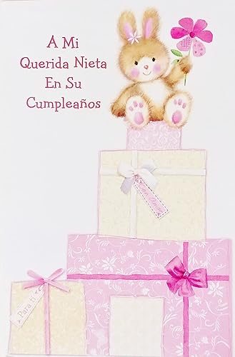 Miniatura 1 de A Mi Querida Nieta En Su Cumpleanos - Happy Birthday Granddaughter Greeting Card en español español