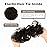 BARSDAR Human Hair Bun Extensions - Real Human Hair Buns Scrunchie for Women - Natural Dark Brown Updo Chignons Daily - Dark Brown