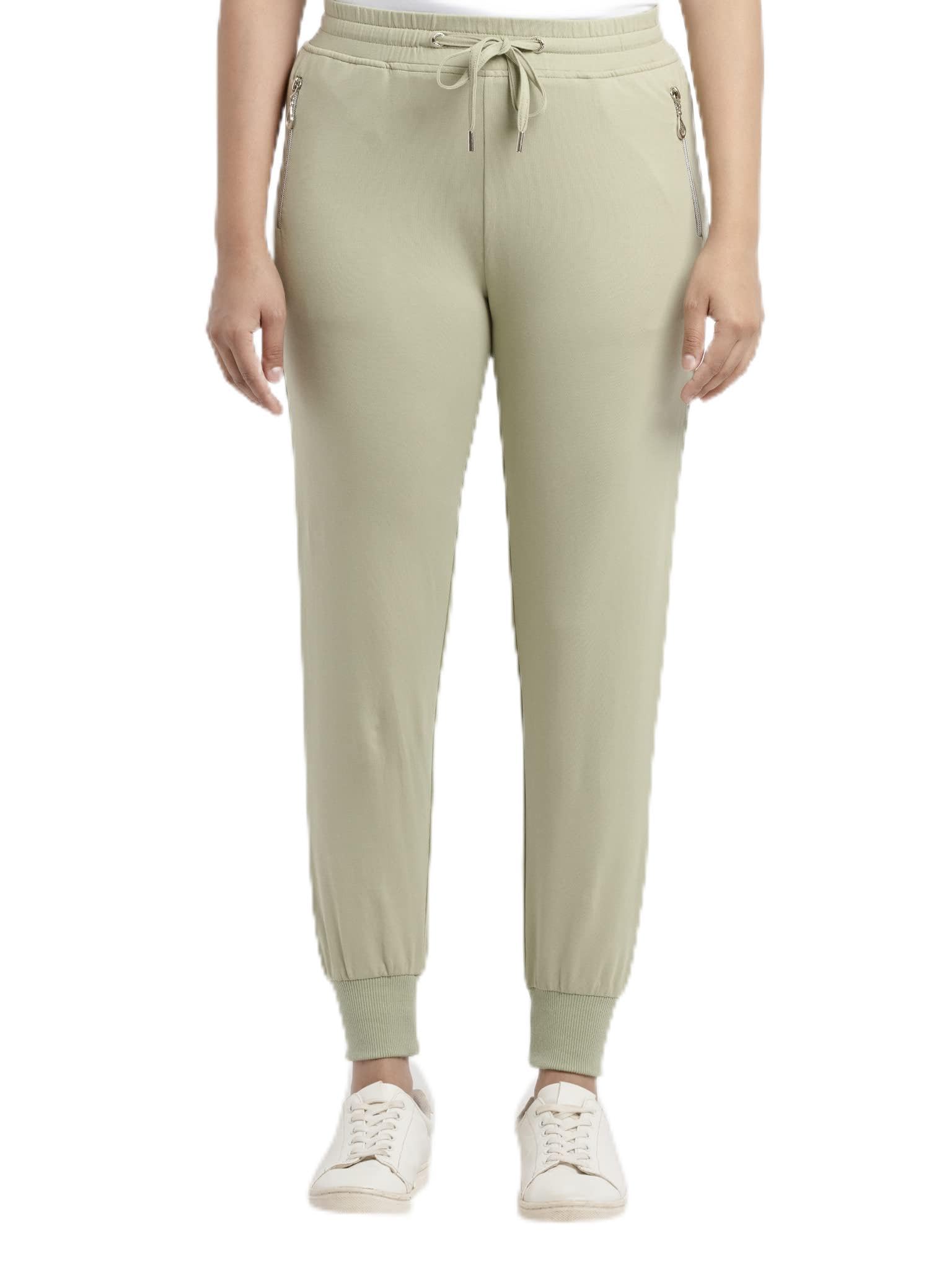 status quo Womens Full Length Solid Joggers-picture-17