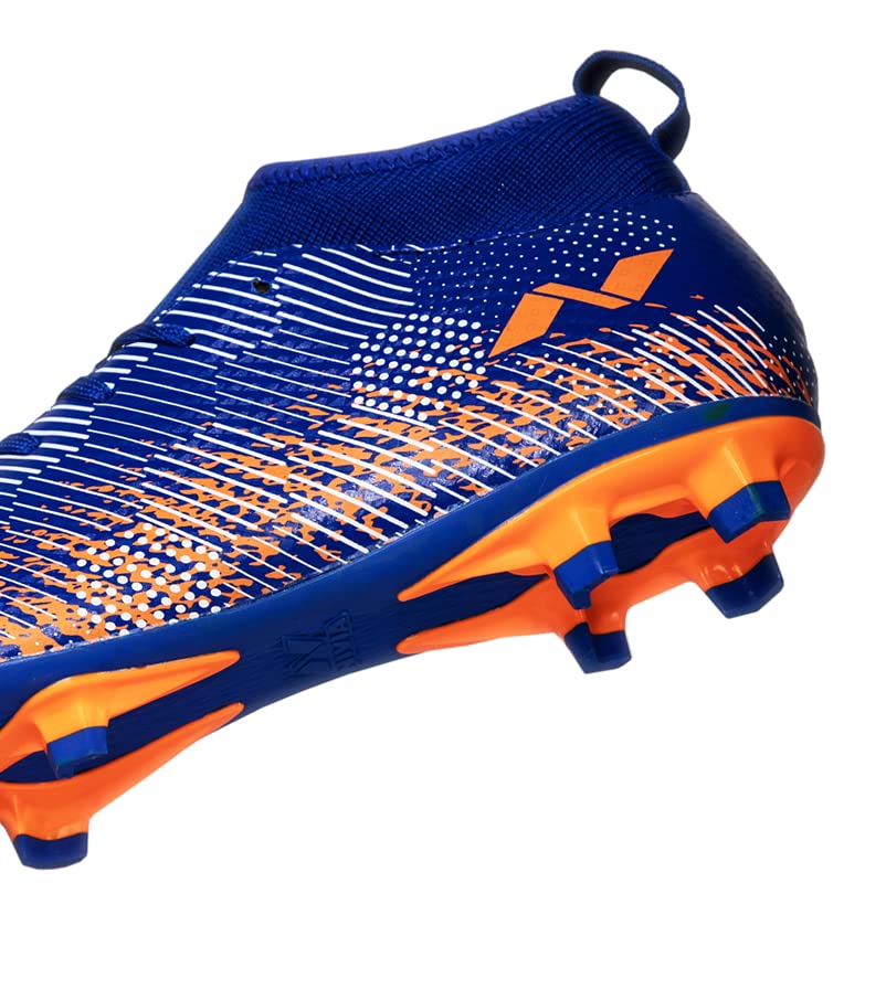 Image of Nivia Pro Encounter 9.0 F.B Stud-R.Blue /Orange UK-5