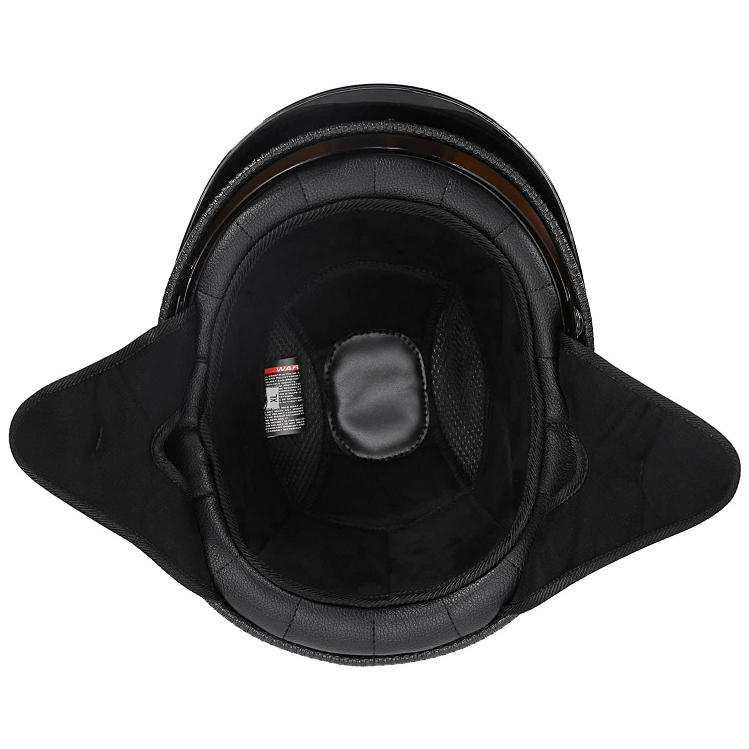 Halve motorhelm DOT/ECE-goedgekeurd, motorhelm, ademende motorhelm Lichtgewicht halve schaalhelm voor volwassenen, heren, dames, laag profiel Coole halfgelaatshelmen B,L=59-60CM
