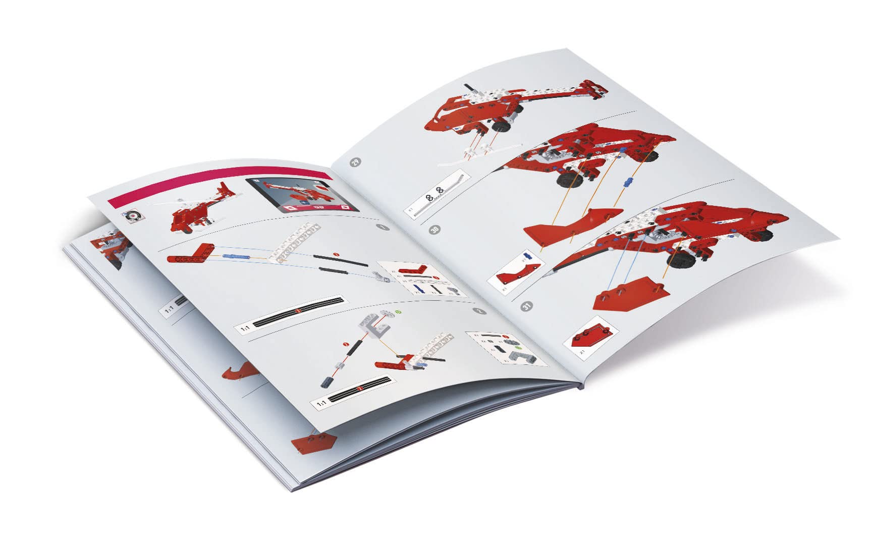 Clementoni - Science et Jeu - Mon Atelier de Mécanique - Hélicoptère de Pompier - Jeu de Construction et d'Imagination - 2 Modèles - pour Enfants à Partir de 8 Ans