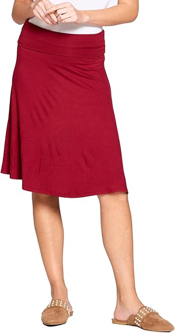 midi skirt knee length