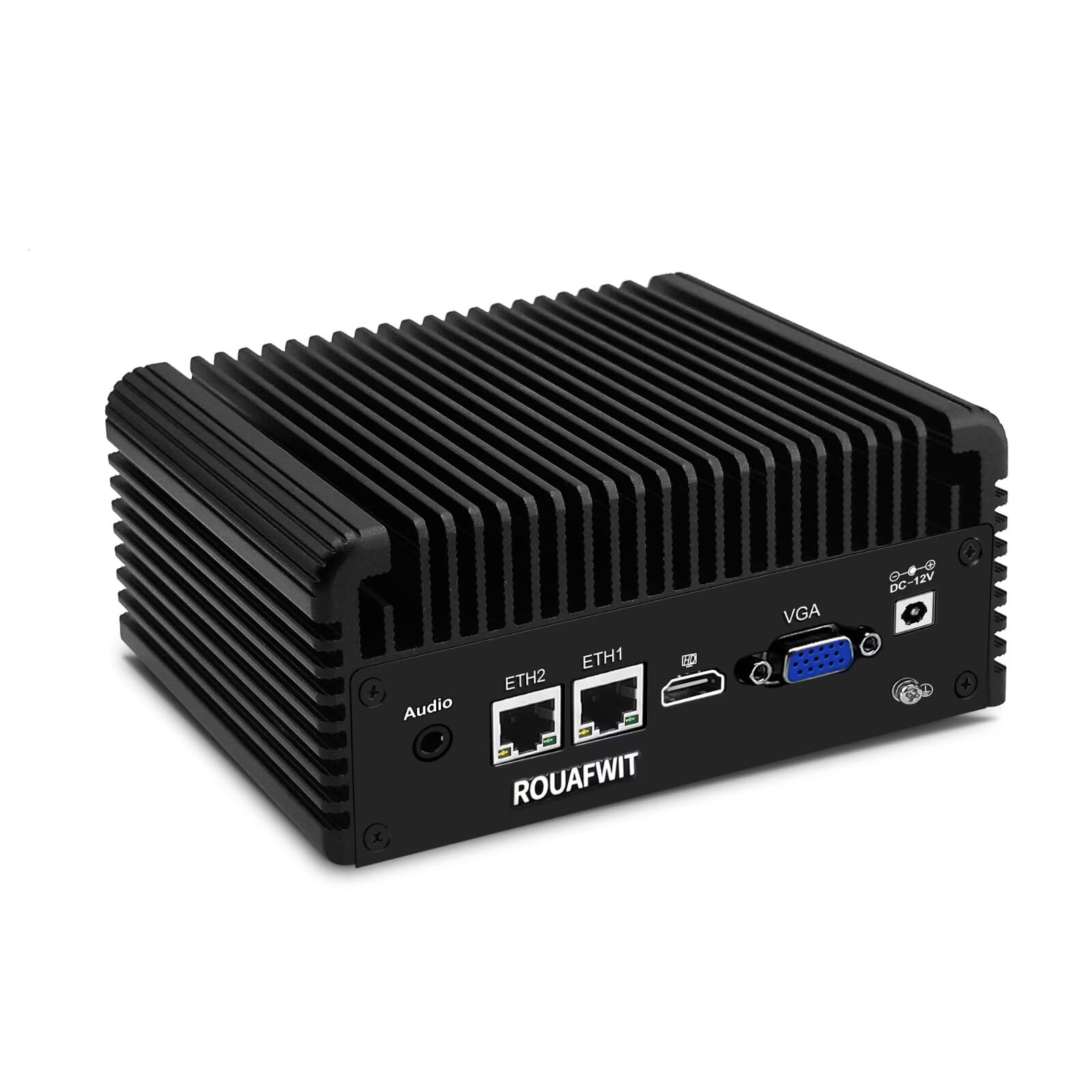 Industrial Mini PC, Industrie PC Celeron N2840, Fanless Computer, HD+VGA Dual Display, 2RS232 COM, 2RJ45 LAN, 4USB, WiFi, BT,SIM Slot,DDR3L Barebone