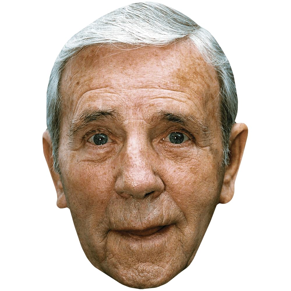 Norman Wisdom (Smile) Celebrity Mask, Flat Card Face, Fancy Dress Mask