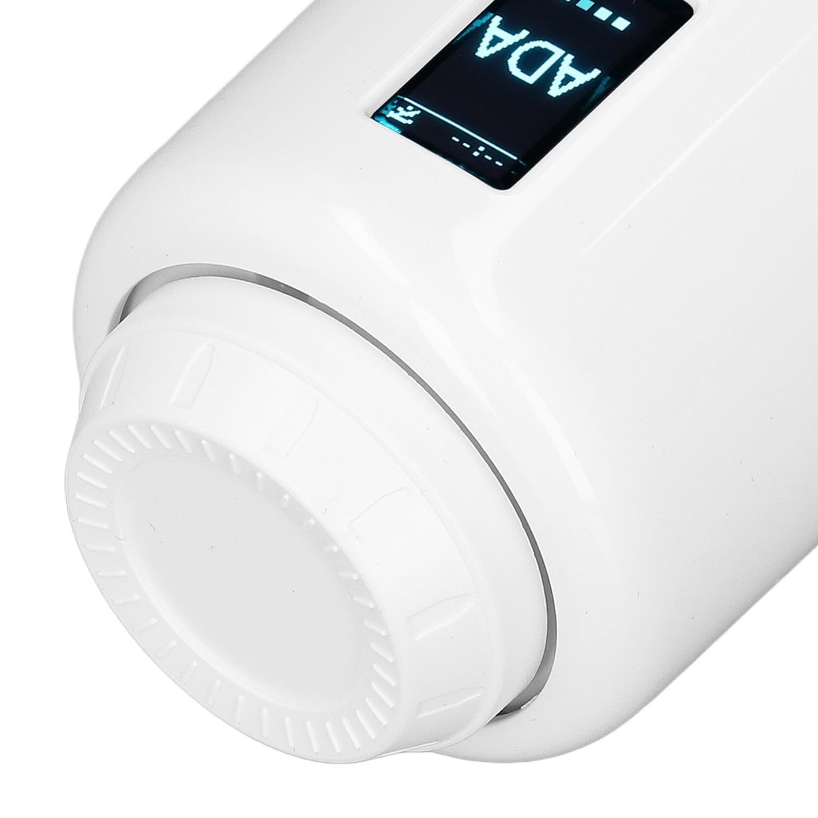 Valvola termostatica intelligente per radiatore, TVR602 Valvola termostatica manuale ABS Termostato intelligente per la regolazione della temperatura