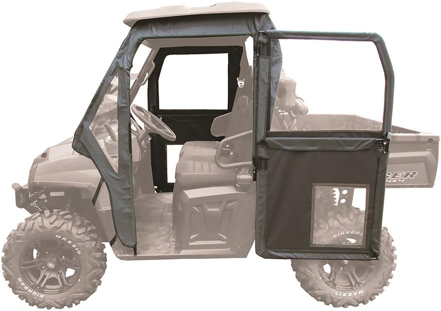 Seizmik UTV Framed Door Kit Compatible with Polaris Full Size Ranger 2009-2021 Select UTV Models| Ranger Door Kits | Cab Enclosure | Side by Side Accessories