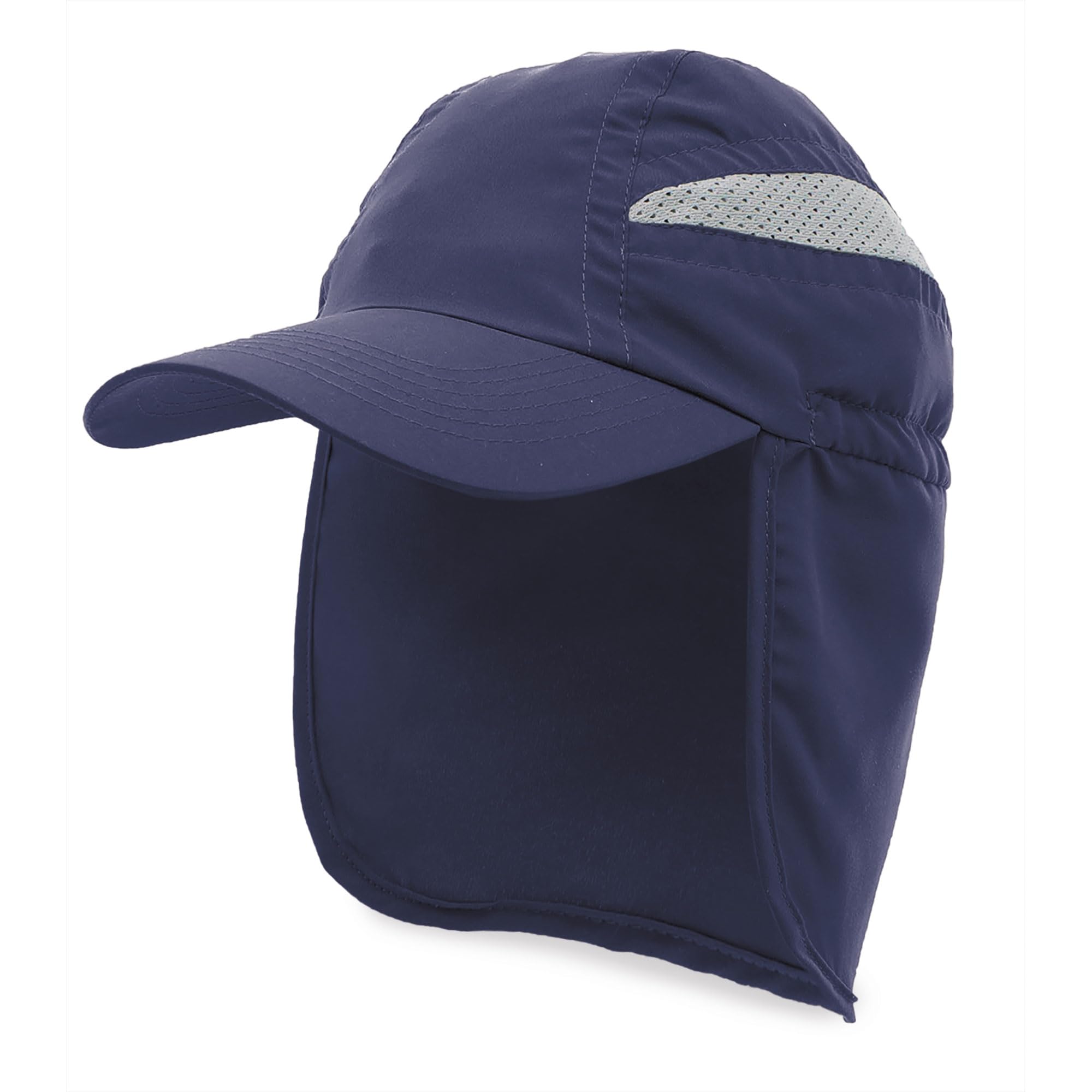 Gorra con Protector Cuello-Nuca Trekking Montaña Senderismo Microfibra Cierre Ajustable Hombre Mujer