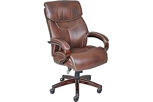 La-Z-Boy Bradley Bonded Leather Executive Chair: A Throne Fit for the Modern Office