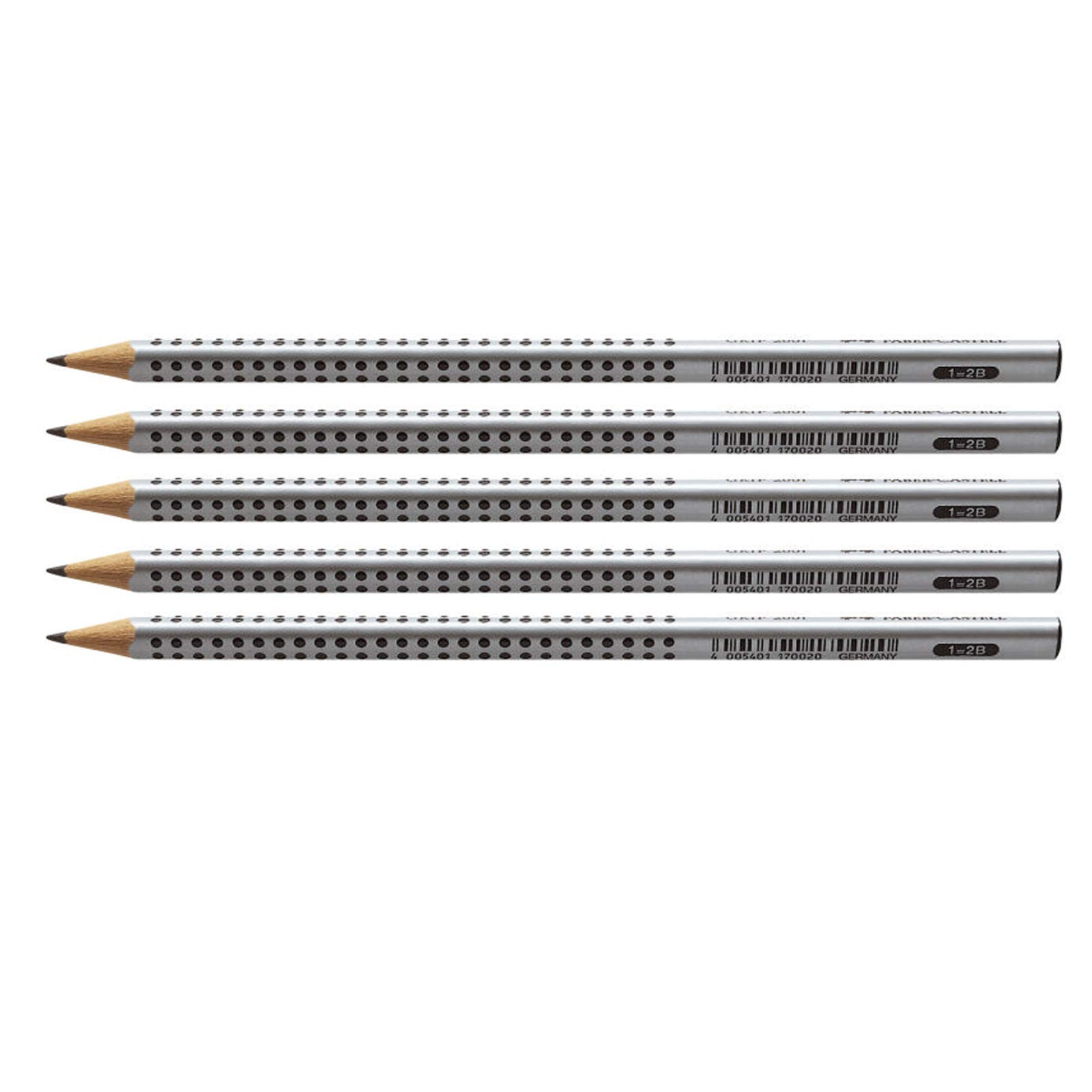 Faber-Castell Lápiz Grip 2001 (2B | 5 unidades)
