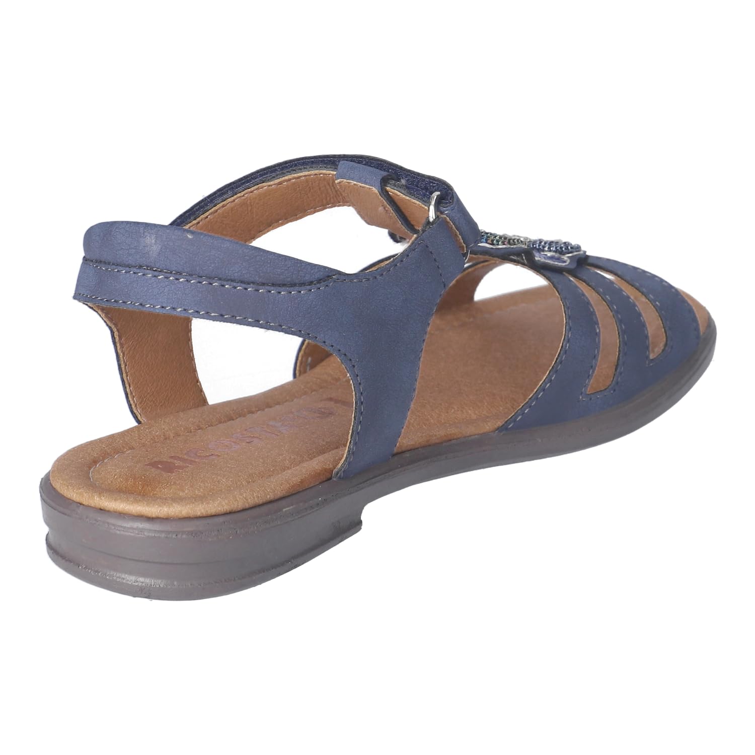 RICOSTA Mädchen Riemchensandalen Amelie, Kinder Sandalen, Weite: MITTEL