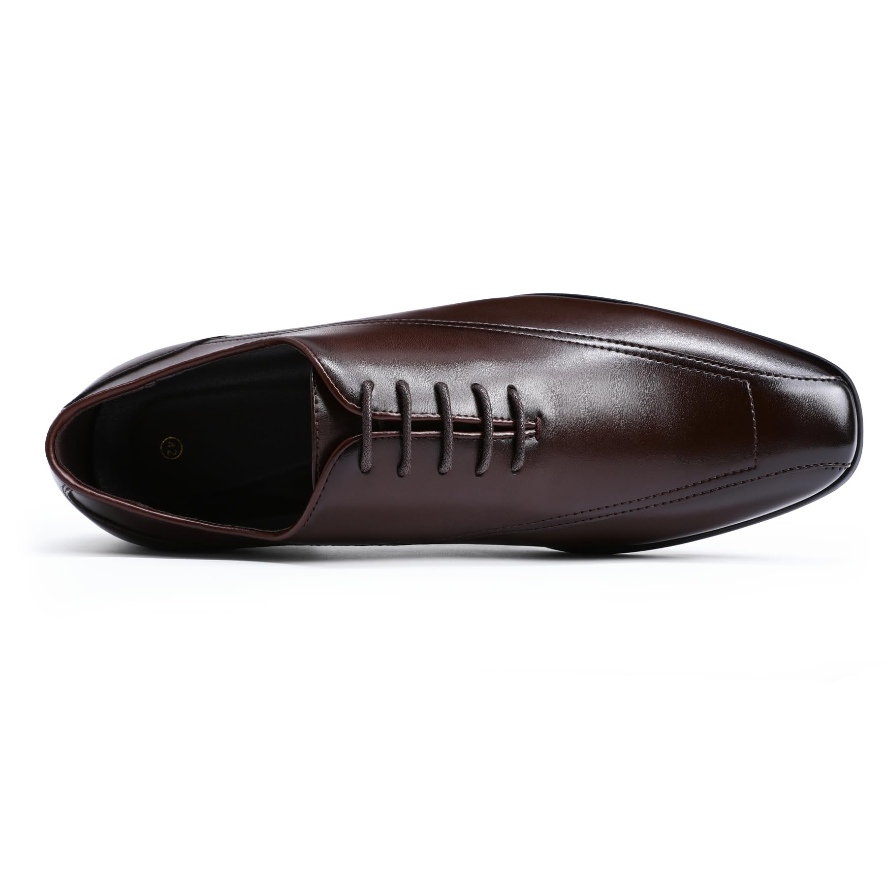 YFFUSHI Zapatos de Cordones para Hombre Oxford Clásico Zapatos de Vestir para Oficina y Boda Cómodos