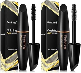 2 Pack Hair Finishing Stick, Non-Greasy Hair Wax Stick for Flyaways, Baby Hair, Bangs and Frizz Control, Small Broken Hair Styling Cream (Pack of 2)