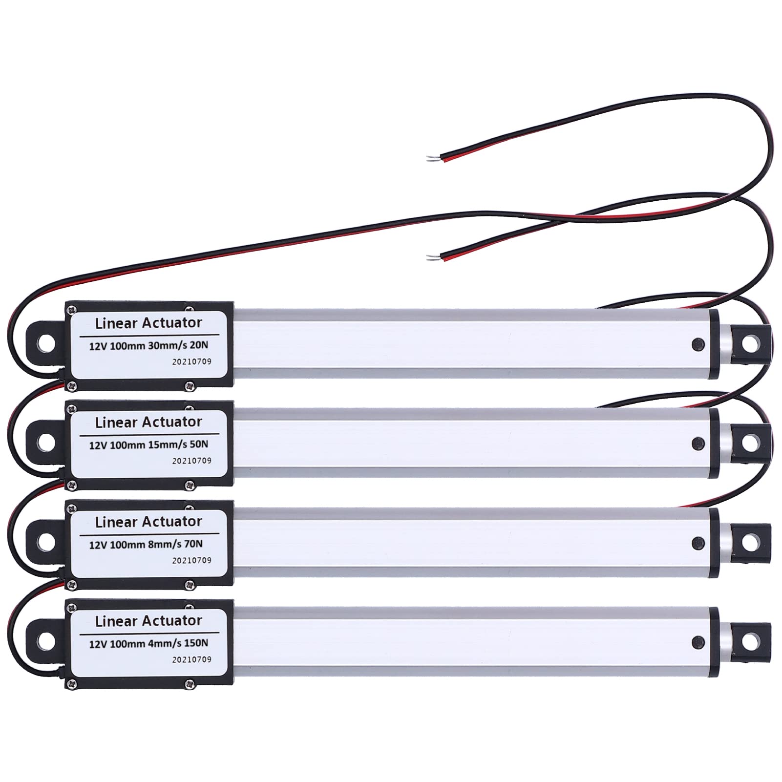 Buy Linear Actuator DC 12V 100mm Internal Limit Switch Low Noise