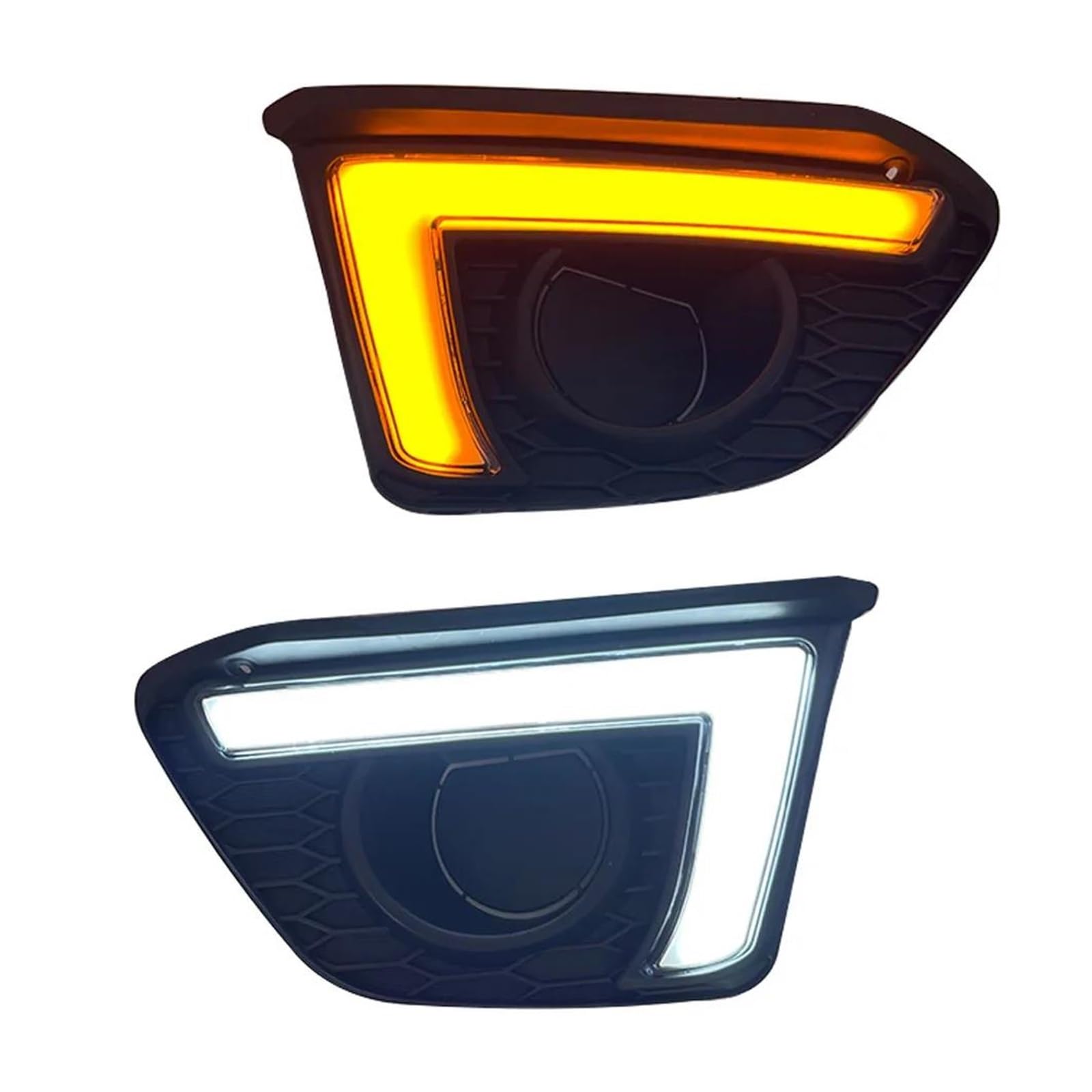 Faro Anteriore Auto Per LED Fit 2014-2017 Per il modello di auto Luce di marcia diurna Fendinebbia con indicatore di direzione Fari Auto
