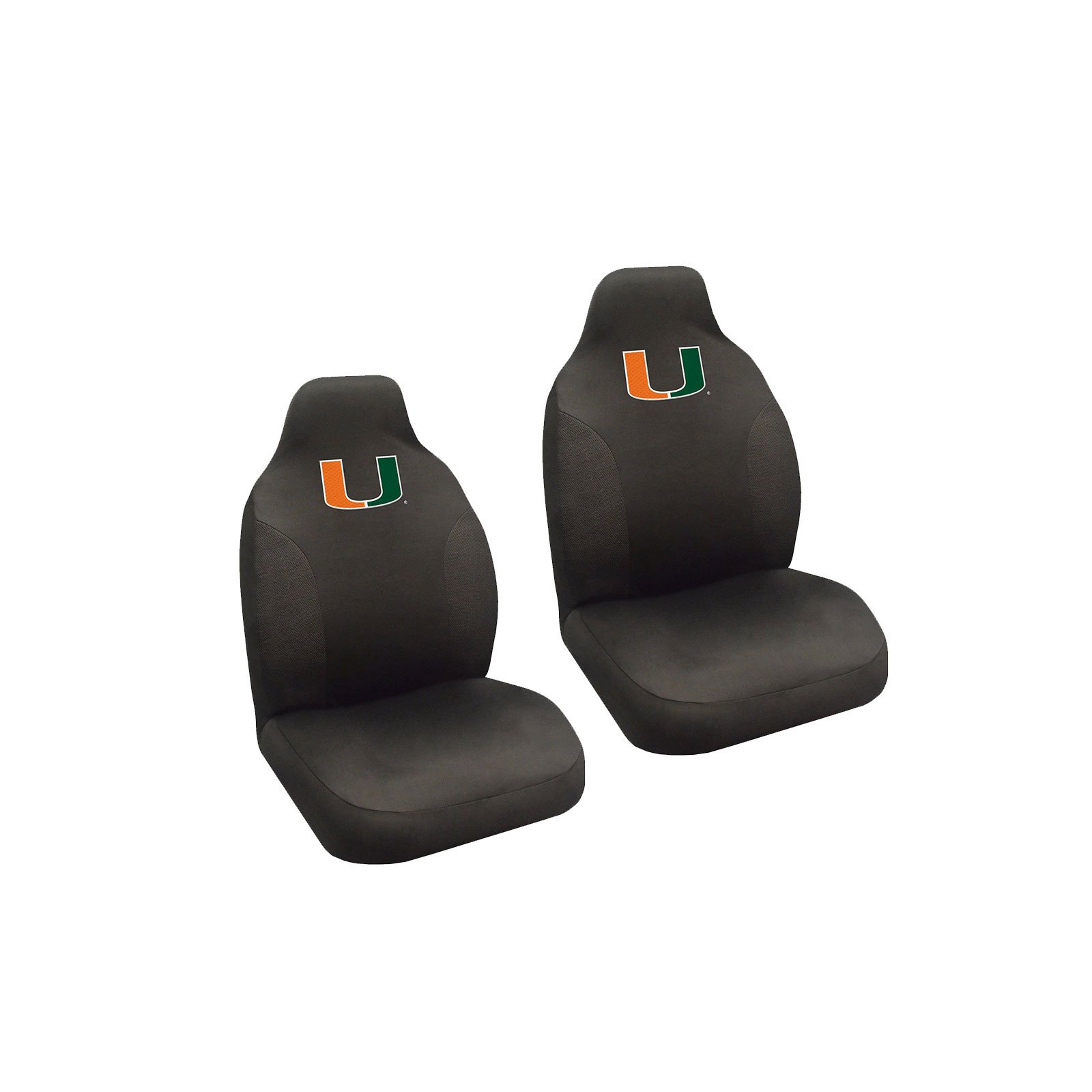 MULTI_B Miami Hurricanes 2 Seat Covers and