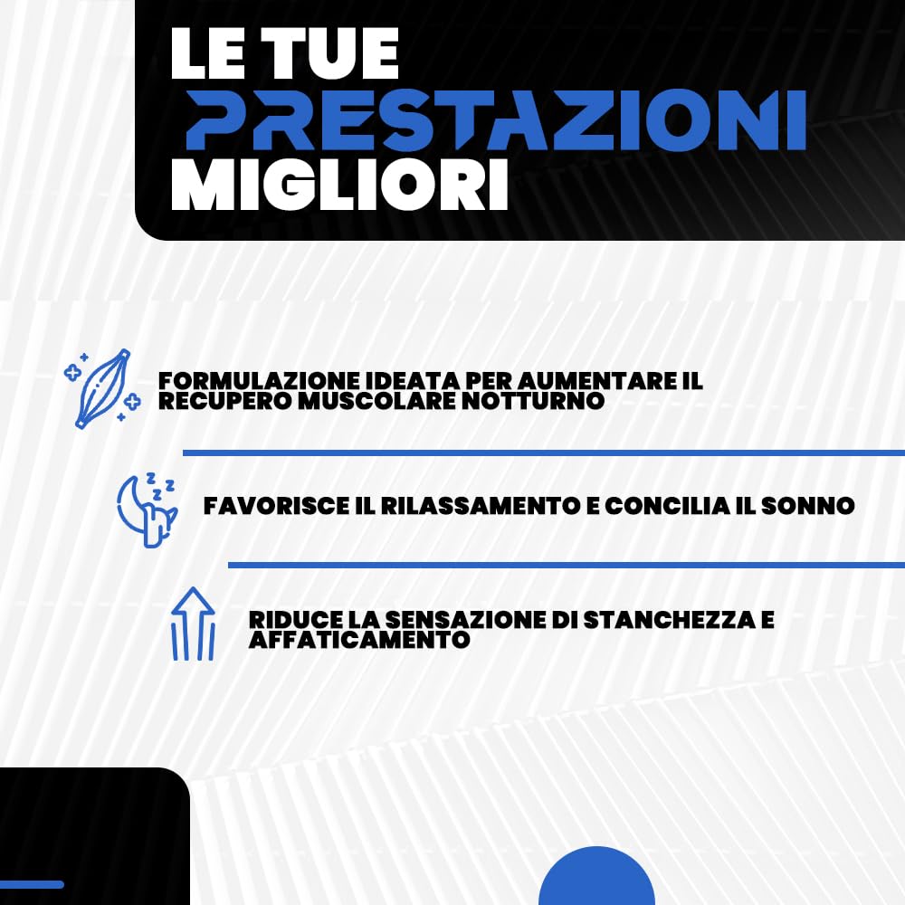 VIKING's Integratore Glutammina, Arginina, Lisina, Acido Aspartico, ZMA, Fosfatidilserina, Ornitina OKG | Post Workout per Recupero Muscolare Notturno, Riduce Stanchezza e Migliora il Sonno