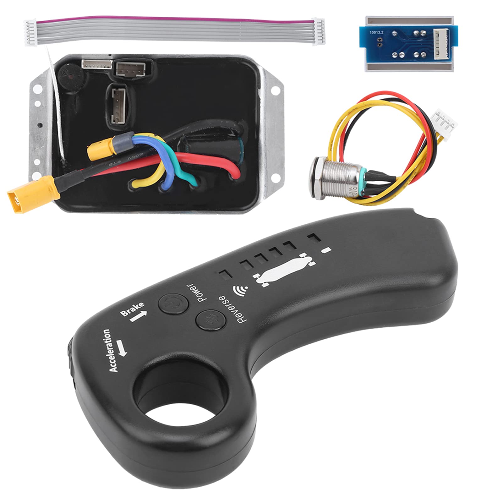 Kit ESC per skateboard elettrico Demeras 36V, controller per skateboard elettrico, longboard e telecomando, kit di sostituzione ESC a doppio motore.