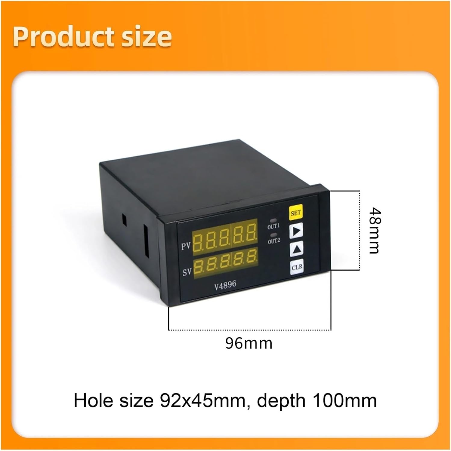 Bellows Load Cell Sensor with Indicator Display Compression and Tension Load Cells for Force Measurement 50KG 100KG 200KG 300KG(500KG and Indicator)