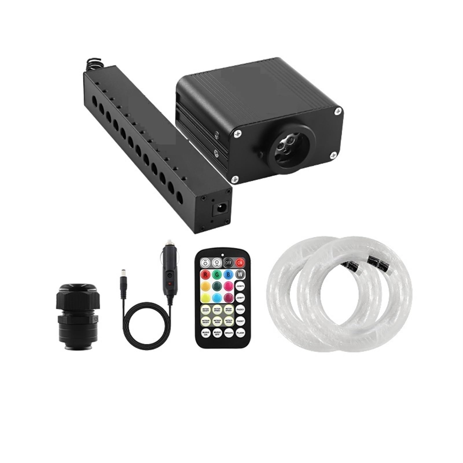 16W Meteor Twinkle Cielo Estrellado Techo Coche Estrella Luz De Fibra Óptica Cielo Estrella Techo Led Luz De Ambiente Interior Decoración Del Hogar(Mixed 295 3m 200 3m)