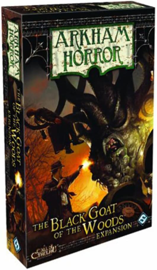 Fantasy Flight Arkham Horror Expansion Black Goat of The Woods Board Game