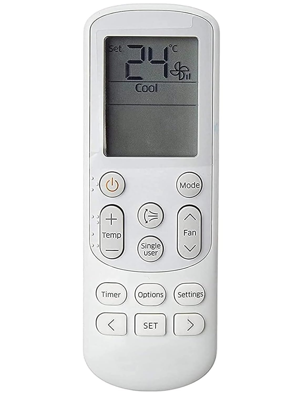 VNQ Ac Remote Compatible for Samsung Split Inverter AC Remote no 144 Single User Button-image-29
