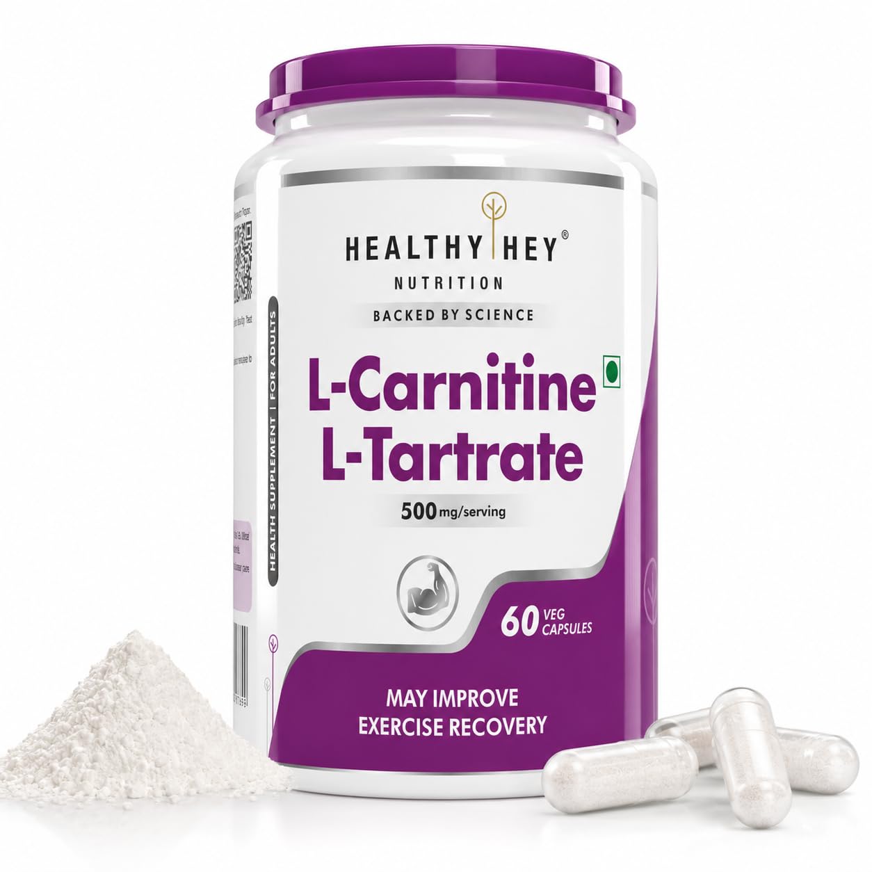 healthy hey l carnitine Essential L-Carnitine HealthyHey L-Carnitine & L-Tartrate Support