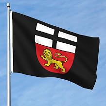 Double-Sided Coat Of Arms Of Bonn Flags 5x8 Ft Heavy Duty Durable Outdoor Flag UV Protected Home Yard 5by8 Decorative Banner