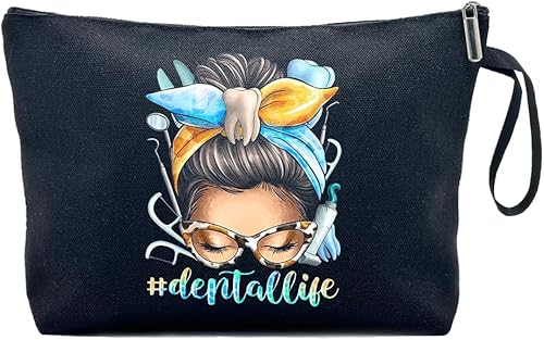 Miniatura 6 de ZHANTUONE YaYiZhuTi, la bolsa de cosméticos no solo es novedosa y única en diseño, sino que también es segura y práctica con una cremallera de metal