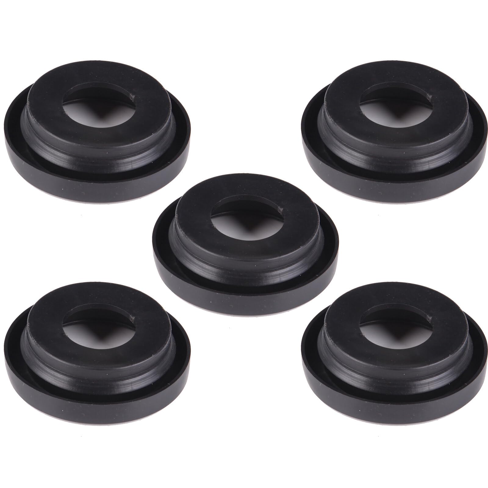 ECCPP Rubber Grommet for Round Side Marker Light Black Len
