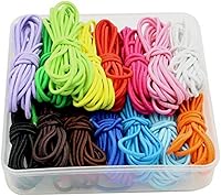 Vista 1 de Cuerda elástica de 30 yardas de 0.079 in de grosor de cuerda de goma para joyería