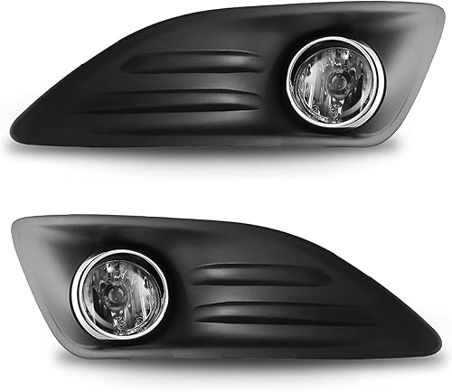 Miniatura 1 de AUTOWIKI Lámpara antiniebla para Ford Fiesta 2014-2018, ensamblajes de luces antiniebla para modelos Ford Fiesta S y SE 2019 con kit de cableado, 1