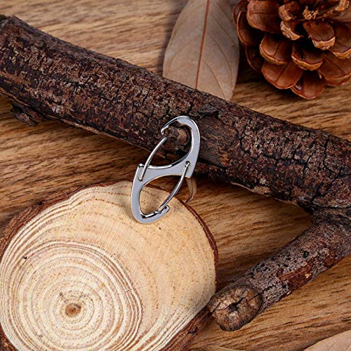 Demeras 5Pezzi Moschettone in Lega di Metallo