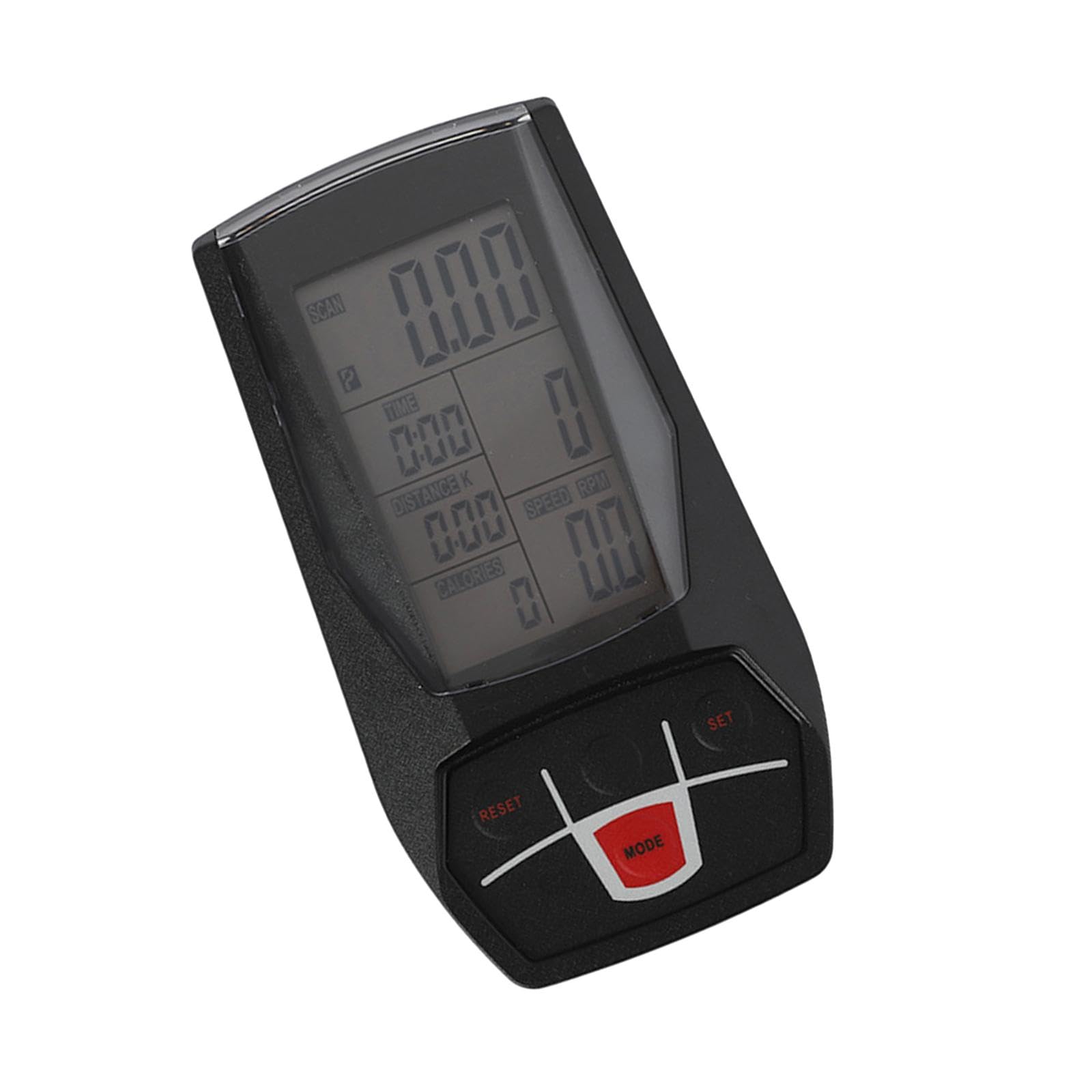 Perfeclan Monitor Tachometer Indoor Bike Monitor LCD Display Universal Heimtrainer Computer für stationäre Fahrräder, Fitness Sport & Freizeit