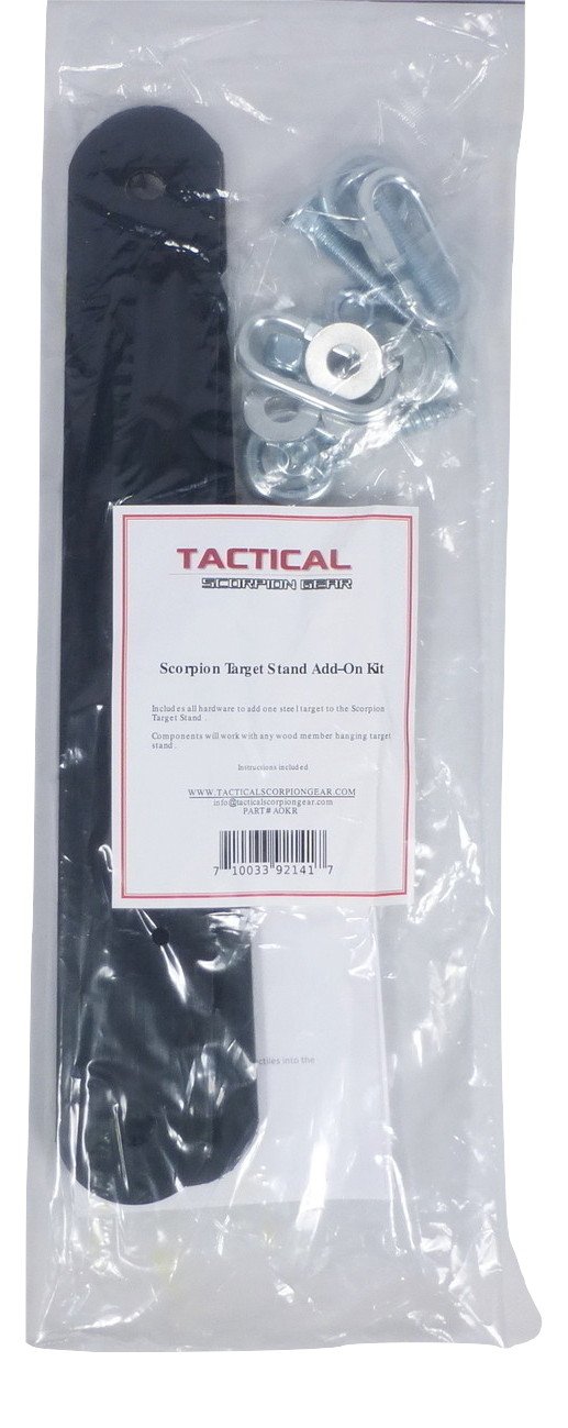 Tactical Scorpion Gear Hanging Steel AR500 Gong Target Rubber Strap Mounting Kit