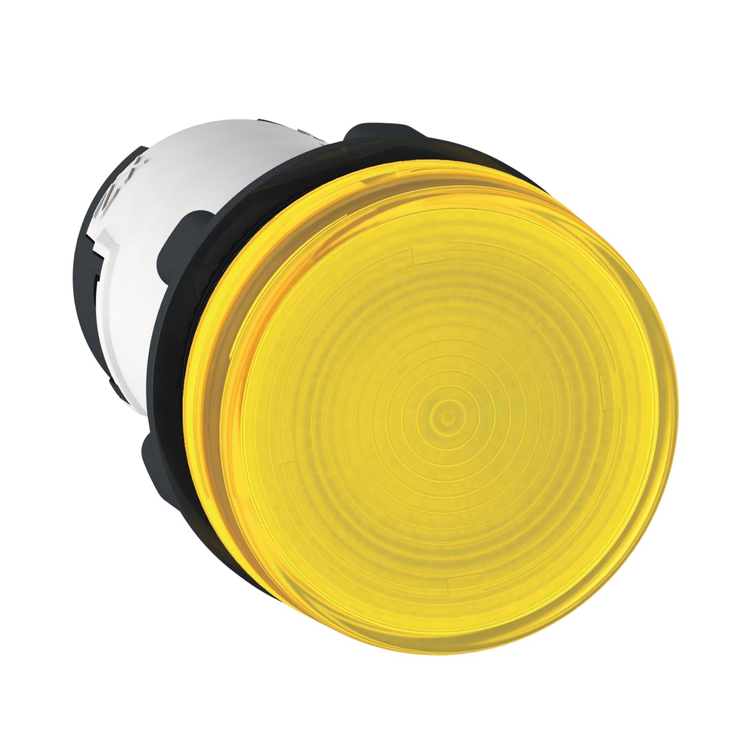 Voyant jaune BA9S robuste IP65 résistant aux projections d'eau pour armoire