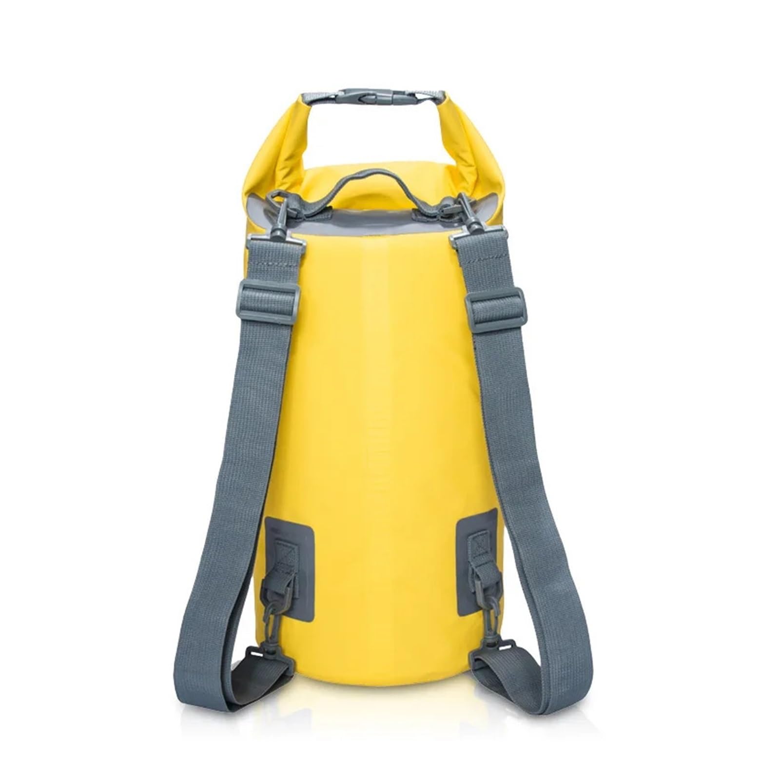 Generisch 5L/10L/15L/20L/30L Outdoor Sport PVC wasserdichte Lagerung Trocken Tasche for Kanu Kajak Rafting Schwimmen Reise Kit Sack Rucksack(Sky Blue 15L)