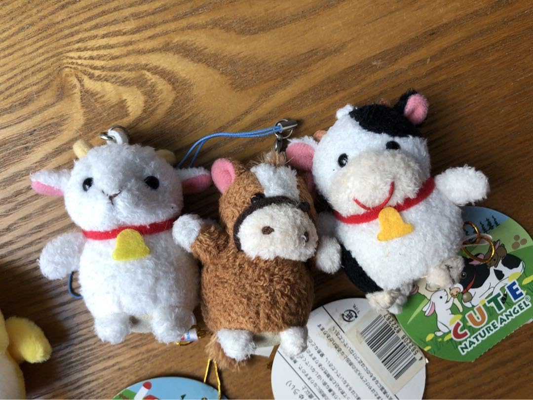 Amazon.co.jp: ぷちまる 恐竜 動物 キーホルダー ぬいぐるみ 13個 