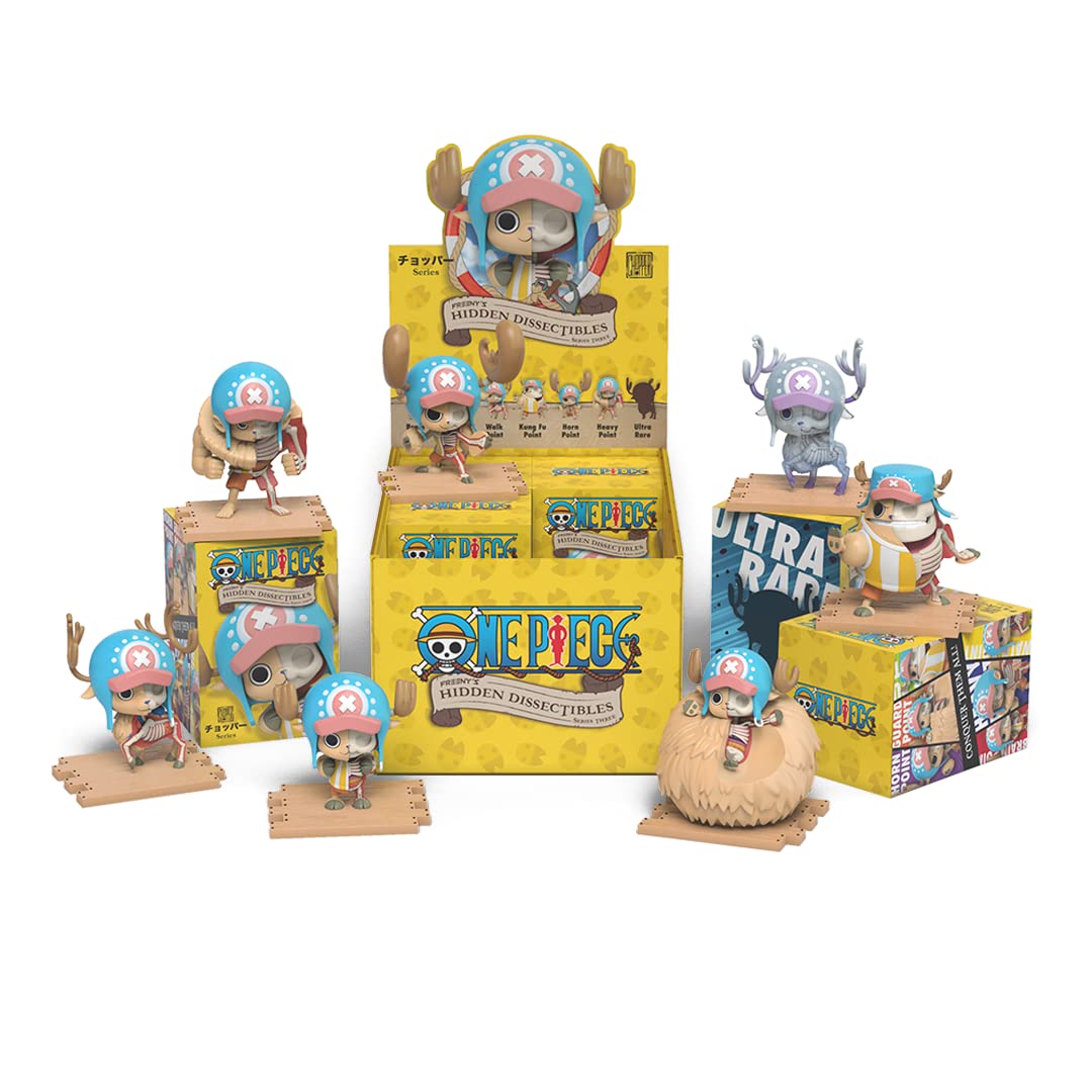Mighty Jaxx Freeny's Hidden Dissectibles One Piece Series 3 (Chopper Edition) | Blind Box Collectible Figurines | 1 Pack - Contains Random Figure