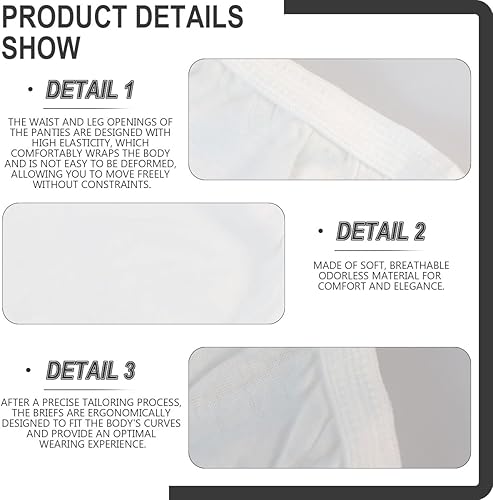 Miniatura 3 de GYOTUU Ropa interior desechable para hombre, 10 piezas, ropa interior de algodón para viajes, fitness