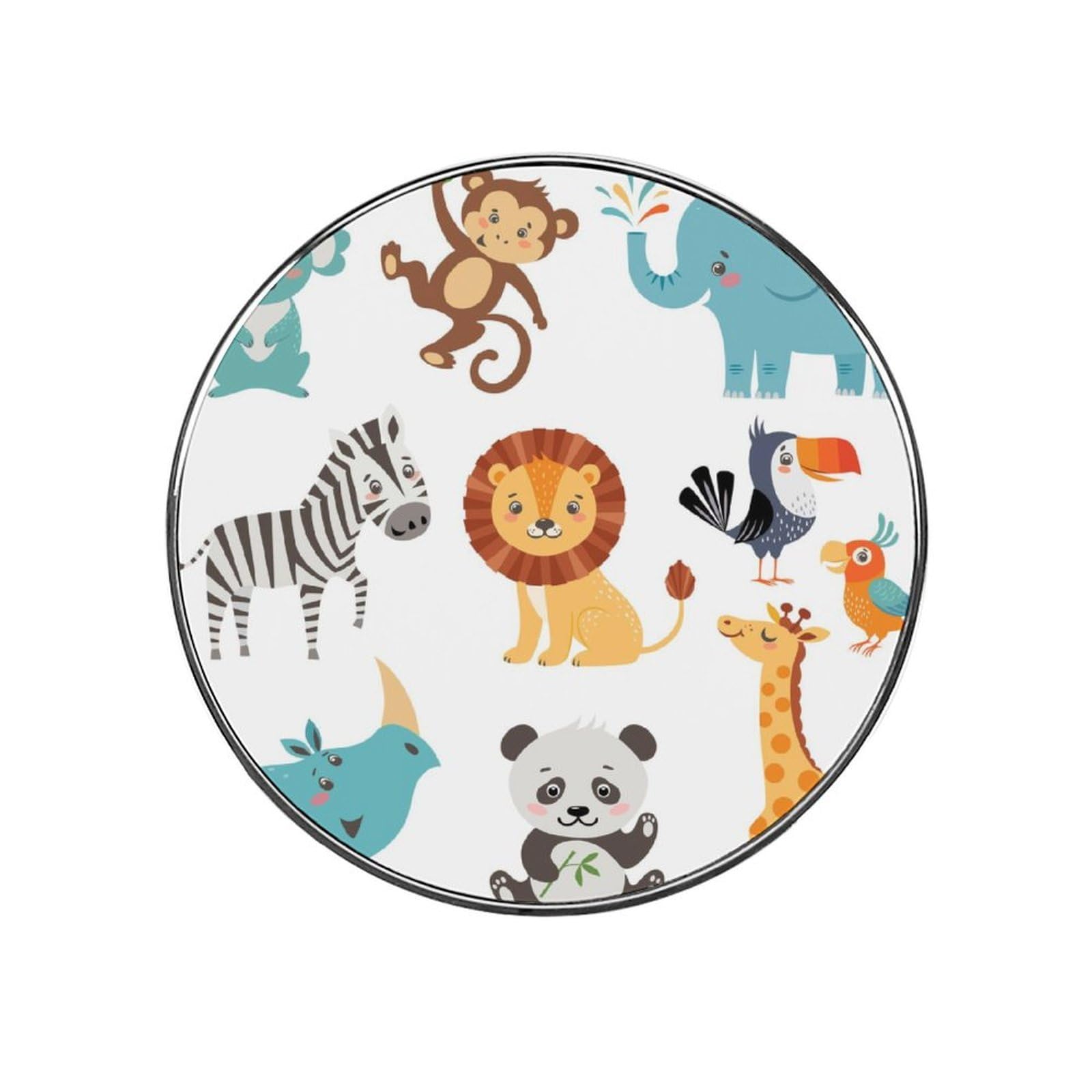 Lion Rhino Monkey Magnets For Fridge Kitchen Decoration For Refrigerators Whiteboards